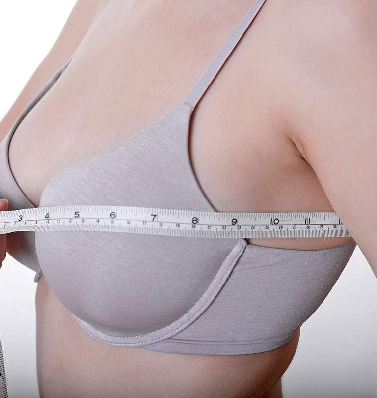 Woman-measuring